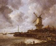 Jacob van Ruisdael The mill by District by Duurstede oil painting picture wholesale